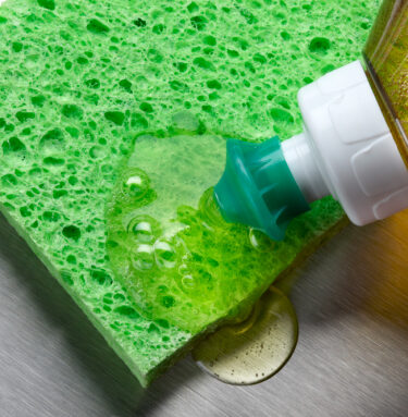 Jabon liquido para el lavado de loza y cristalería