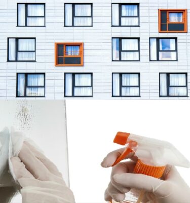 Limpiador de vidrios con capa protectora